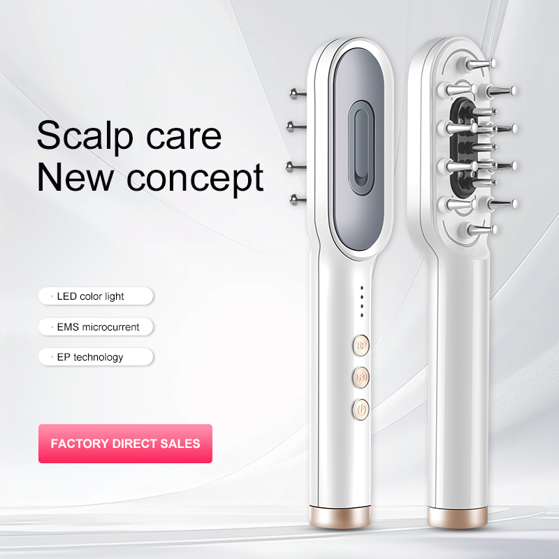 Skincare Glowing - KSKIN-Peigne de massage électrique à lumière