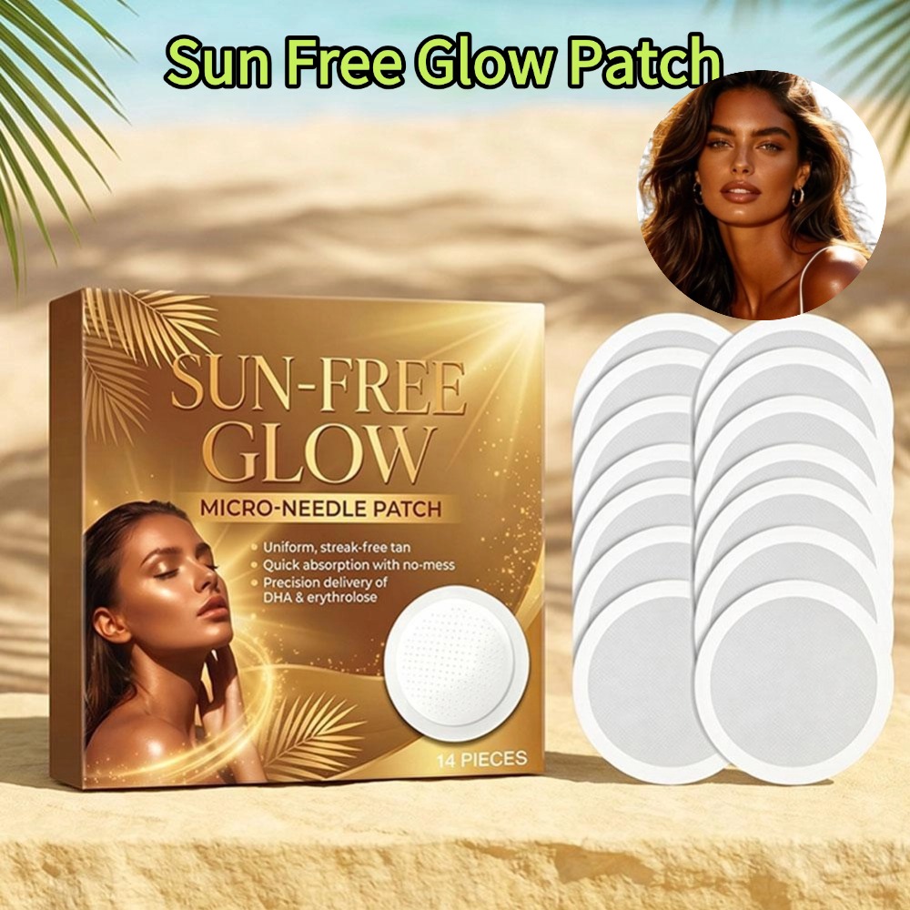 Skincare Glow Glowing - 14 Patchs Micro-aiguilles Autobronzantes Sans Soleil