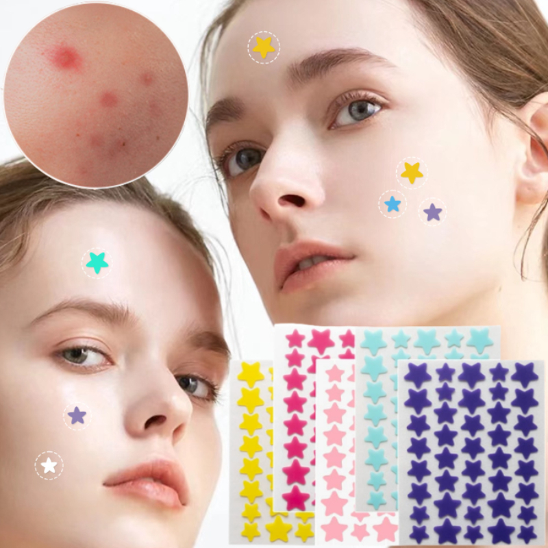 Patch d'acné étoile coloré, 7/ - Skincare Qv avis et prix