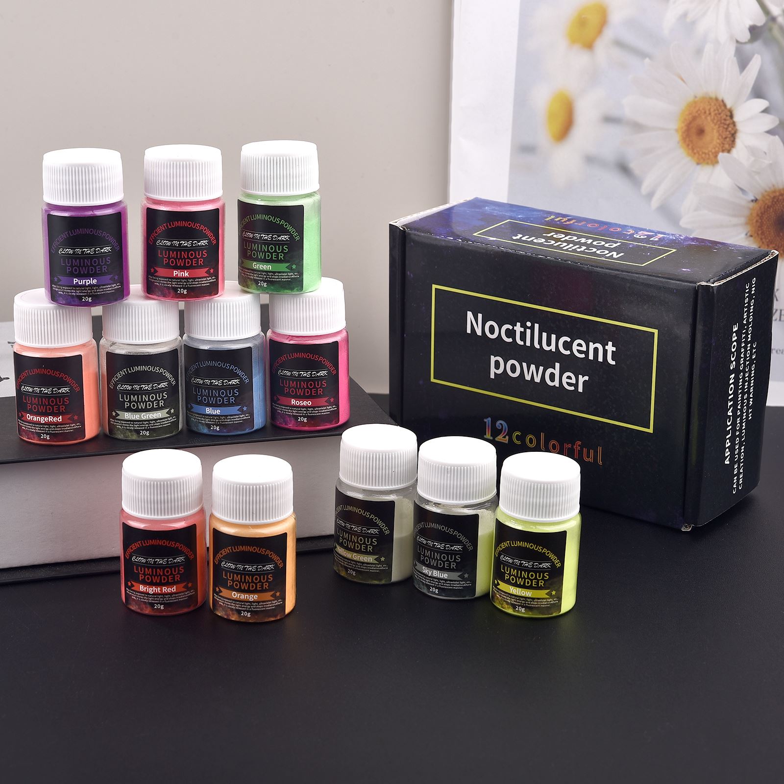Peinture en poudre lumineuse l - Skincare Glow Glowing avis et prix