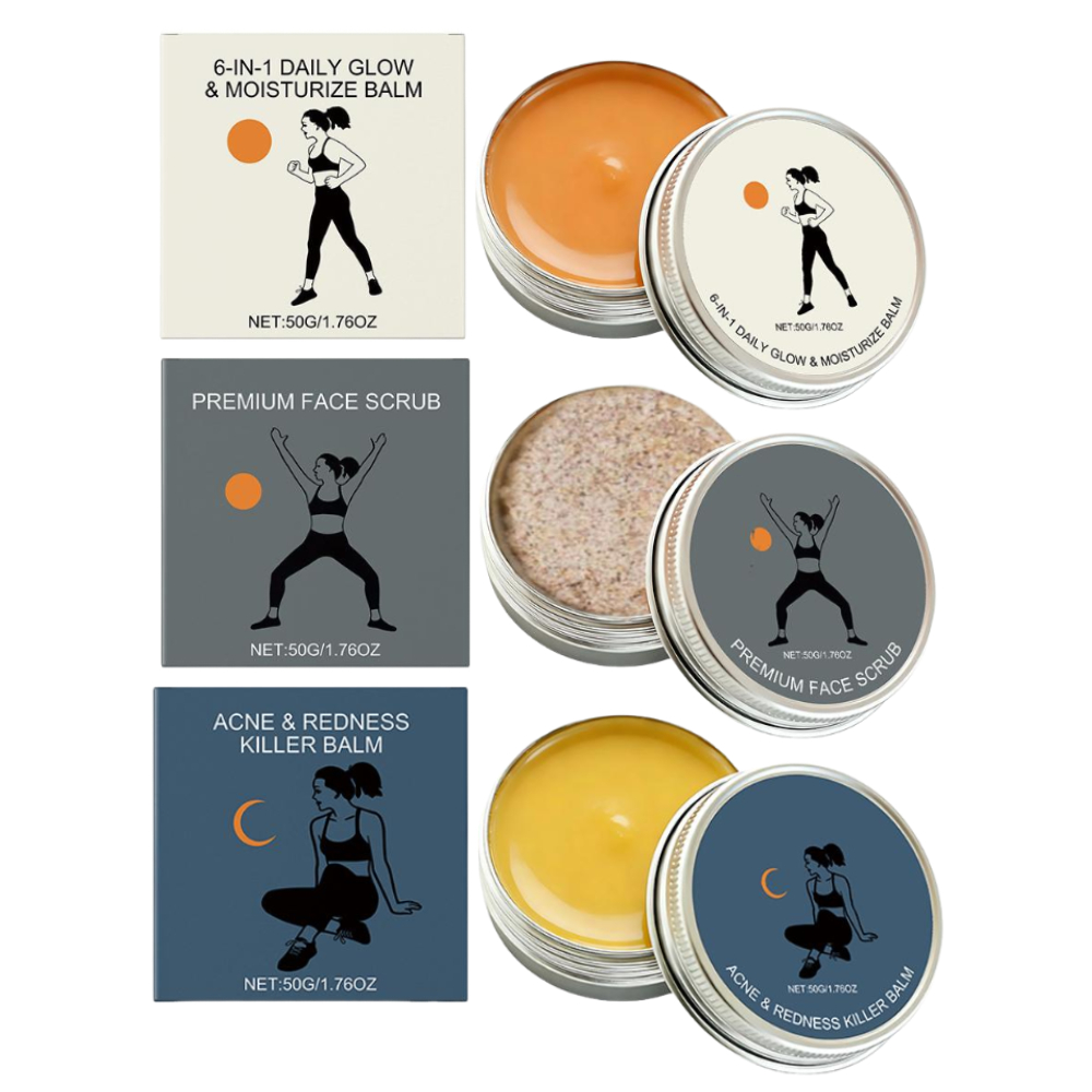 3 types de soins pour la peau  - Skincare Glow Glowing avis et prix