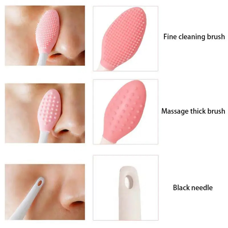 1PC/4PCS Brosse en silicone po - Skincare Qv avis et prix